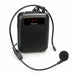 Portable Voice Amplifier PR16R Teacher Microphone Speaker 12W FM Recording Mp3 Player