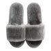 Women Winter Slippers Shoes Flat Sweet Home Fur Warm Soft Indoor Slip On Slipper