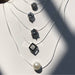 Fashion Designer Necklace Pearl Crystal Zircon Pendant Necklace Women Jewelry
