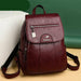 Women Leather Backpacks High Quality Vintage Designer Travel Backpack