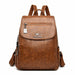 Women Leather Backpacks High Quality Vintage Designer Travel Backpack