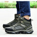 Men Boots Anti-Skidding Leather Shoes Spring Autumn Plush Men Durable Shoes