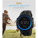 Fashion Outdoor Sports Watch Men Multifunction 5Bar Waterproof Digital Watch