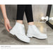 Soft Split Leather Women Ankle Boots Motorcycle Female Punk Motorcycle Shoes