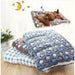 Soft Flannel Thickened Fleece Pet Blanket Bed Mat Warm Cushion Sleeping Cover
