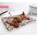Soft Flannel Thickened Fleece Pet Blanket Bed Mat Warm Cushion Sleeping Cover