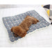 Soft Flannel Thickened Fleece Pet Blanket Bed Mat Warm Cushion Sleeping Cover