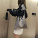 New Fashion Shoulder Bags Women Large Chain Plush Messenger Handbags