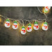 Christmas Snowman Snowflake Led  String Lights Home Party Decor Ornaments