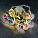 Christmas Snowman Snowflake Led  String Lights Home Party Decor Ornaments