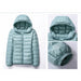 Women Ultralight Thin Winter Jacket Duck Down Hooded Jackets