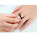 Titanium Ring Intelligent Temperature Sensitive Rings for Women Men Jewelry