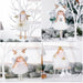 Angel Doll Christmas Ornaments Decorations for Home Garland Christmas Tree New Year