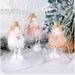 Angel Doll Christmas Ornaments Decorations for Home Garland Christmas Tree New Year