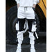 Streetwear Men's Multi Pockets Cargo Pants Casual Track Pant Jogger Trousers