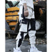 Streetwear Men's Multi Pockets Cargo Pants Casual Track Pant Jogger Trousers