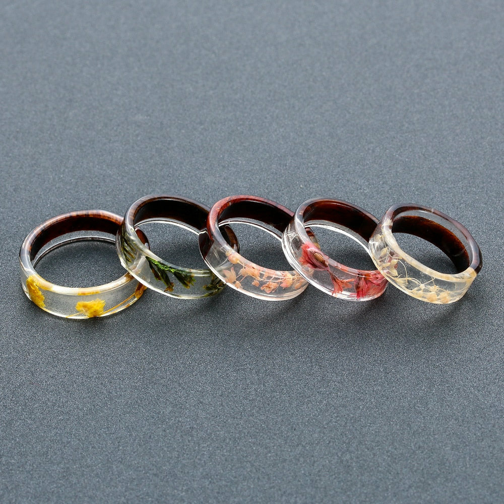 Resin Rings | Wooden Resin Rings | Handmade Resin Rings | Atom Oracle