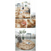 Round Fluffy Rug Carpets Faux Fur Floor Plush Rugs Shaggy Area Rug Modern Mats