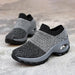 Women Running Sneakers Fashion Breathable Mesh Casual Slip-On Shoes