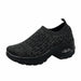 Women Running Sneakers Fashion Breathable Mesh Casual Slip-On Shoes