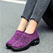 Women Running Sneakers Fashion Breathable Mesh Casual Slip-On Shoes