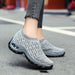 Women Running Sneakers Fashion Breathable Mesh Casual Slip-On Shoes