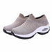 Women Running Sneakers Fashion Breathable Mesh Casual Slip-On Shoes