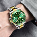 New Fashion Men Mechanical Wristwatch Stainless Steel Waterproof Brand Luxury Men Watches