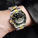 New Fashion Men Mechanical Wristwatch Stainless Steel Waterproof Brand Luxury Men Watches
