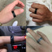 Stainless Steel Rotatable Fashion Rings High Quality Spinner Chain Punk Men Women Jewelry