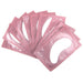 100 Pairs Eyelash Extension Paper Patches 7 Color Under Eye Pads