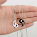 2 pcs/set Best Friends Couple Necklaces Charm Pendant Necklace Jewelry
