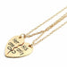 2 pcs/set Best Friends Couple Necklaces Charm Pendant Necklace Jewelry
