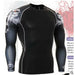 Thermal Underwear Set Men's Sportswear Running Training Compression Tights