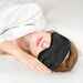 Women Imitated Silk Sleep Eye Mask Portable Travel Eye-patch Sleeping Mask