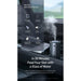 Car Air Humidifier Aluminum Alloy 300mL LED Light  Auto Humidifier
