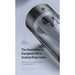 Car Air Humidifier Aluminum Alloy 300mL LED Light  Auto Humidifier
