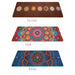 Unique Pattern Suede TPE Yoga Mat Pad Non-slip Exercise Fitness Gymnastics Mat