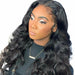 Body Wave 13x4 Front Wigs Pre Plucked Brazilian Human Hair Long Lace Frontal Wigs