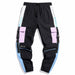 Hip Hop Work Wear Men's Jacket & Pant 2PCs Set Tracksuit Clothing