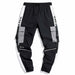 Hip Hop Work Wear Men's Jacket & Pant 2PCs Set Tracksuit Clothing