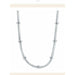 925 Sterling Silver Snake Chain Beads Necklace For Women Man Fashion Jewelry