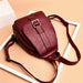 Women Leather Backpacks Fashion Shoulder Travel Backpack Bags
