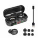 TWS Wireless Earphones Bluetooth 5.0 9D Bass Stereo Waterproof Earbuds