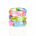 Dried Flowers Resin Rings Petals Gold Foil Paper Inside Resin Ring Jewelry For Women
