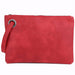 Women Fashion Clutch Bag Envelope Design Solid Color Clutch Evening Bags