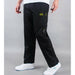 Men's Sweatpants Trousers Autumn Winter Velvet Warm Quick-drying Loose Winter Wear Pants