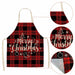 Christmas Apron Home Kitchen Accessories New Year Christmas Cooking Gifts