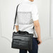 Men Briefcase Genuine Leather Bag Business Class Crossbody Gentlemen Travel Office Bags