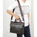Men Briefcase Genuine Leather Bag Business Class Crossbody Gentlemen Travel Office Bags